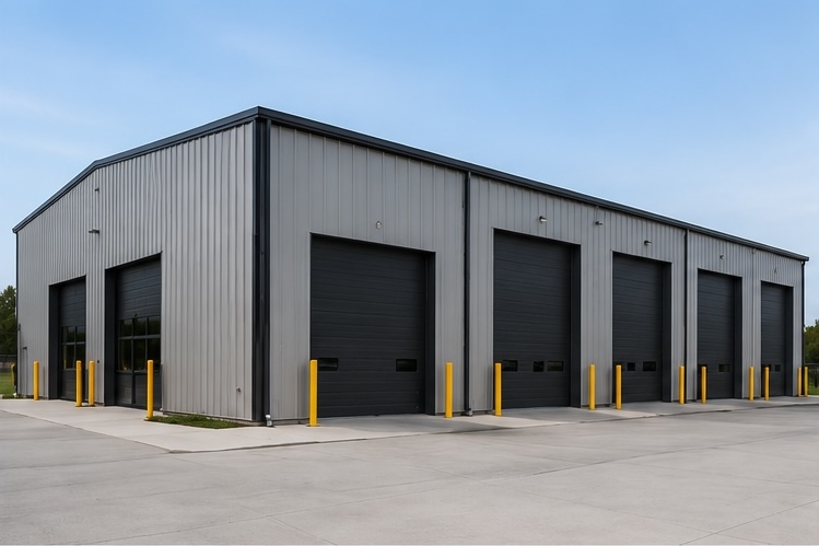 Workshop and garage