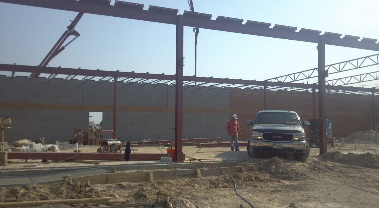 Warehouse metal building